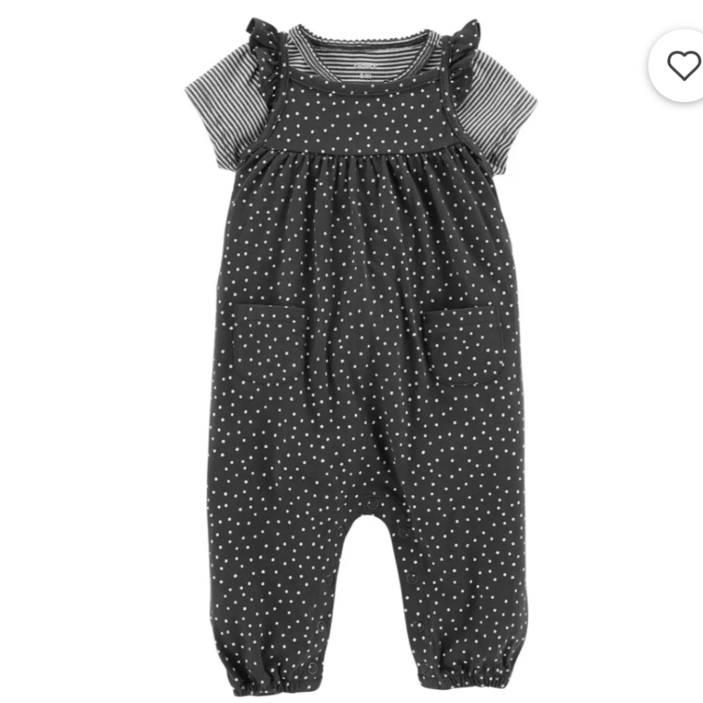 Polka dot jumpsuit